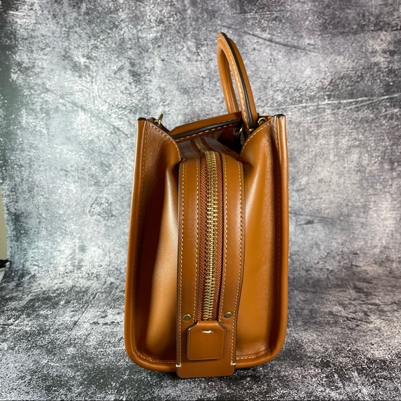 ♥ Coach X Tom Wesselmann Lips Rogue 25 in Signature Textile Jacquard ♥ NWT - Picture 9 of 12